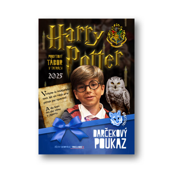 Darčekový poukaz na tábor Harry Potter